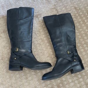 Ralph Lauren Women’s Leather Mariah Riding Boots Black Size 8B